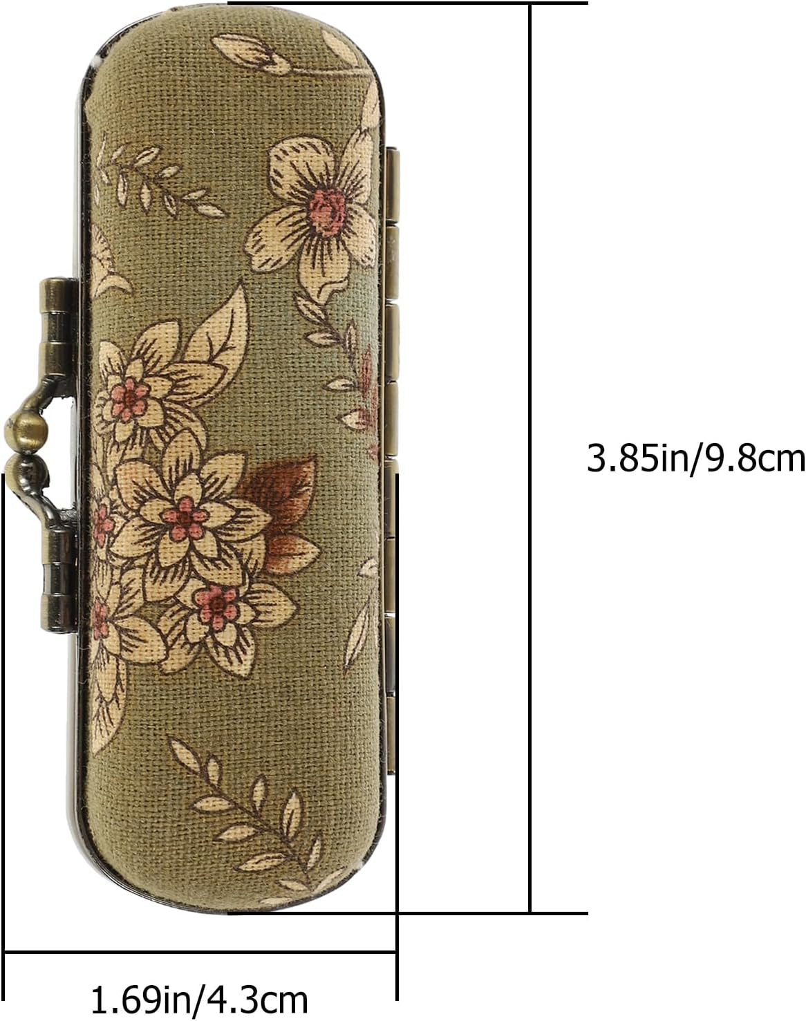 Elegant Lipstick Holder with Mirror - Delicate Retro Lipstick Organizer Case for Purse, Stylish Acrylic Lipstick Storage for Women