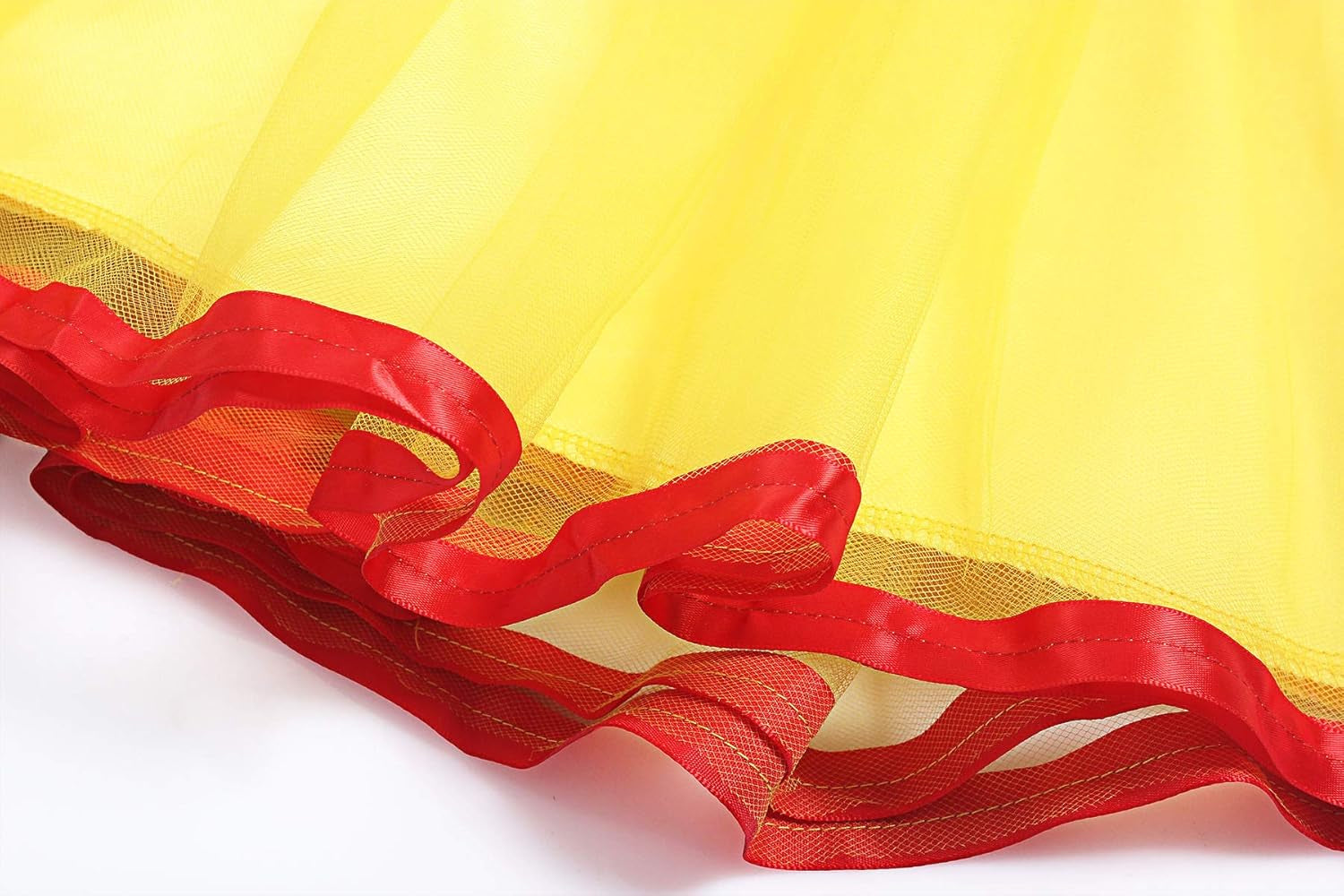 Girls Elastic Waist Backless Princess Dress Costume with Accessories, Yellow,130